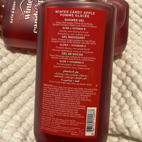 NEW- Bath & Body Works - Winter Candy Apple - Picture 3 of 3